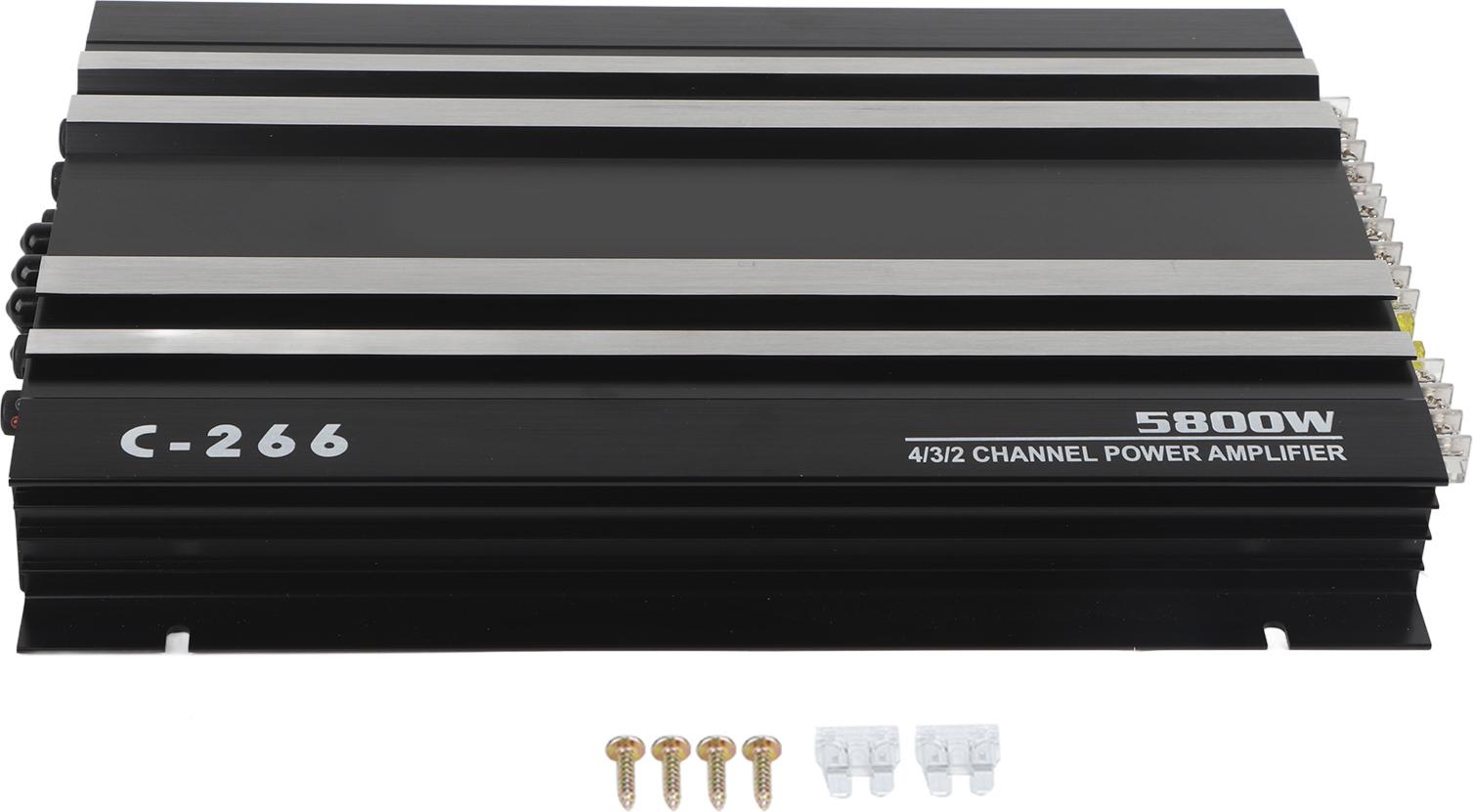 Gistuch Stromverstärker, rostsichere einfache Installationsautoverstärker Hochstärke 12 V für Automobile