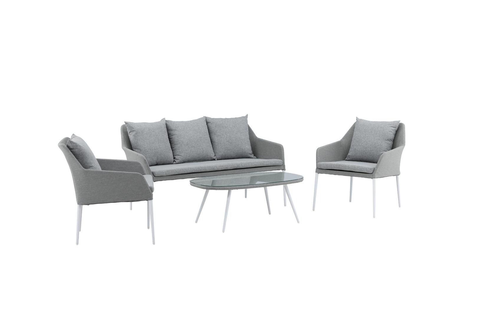 Venture Home Lounge Set Spoga Grey