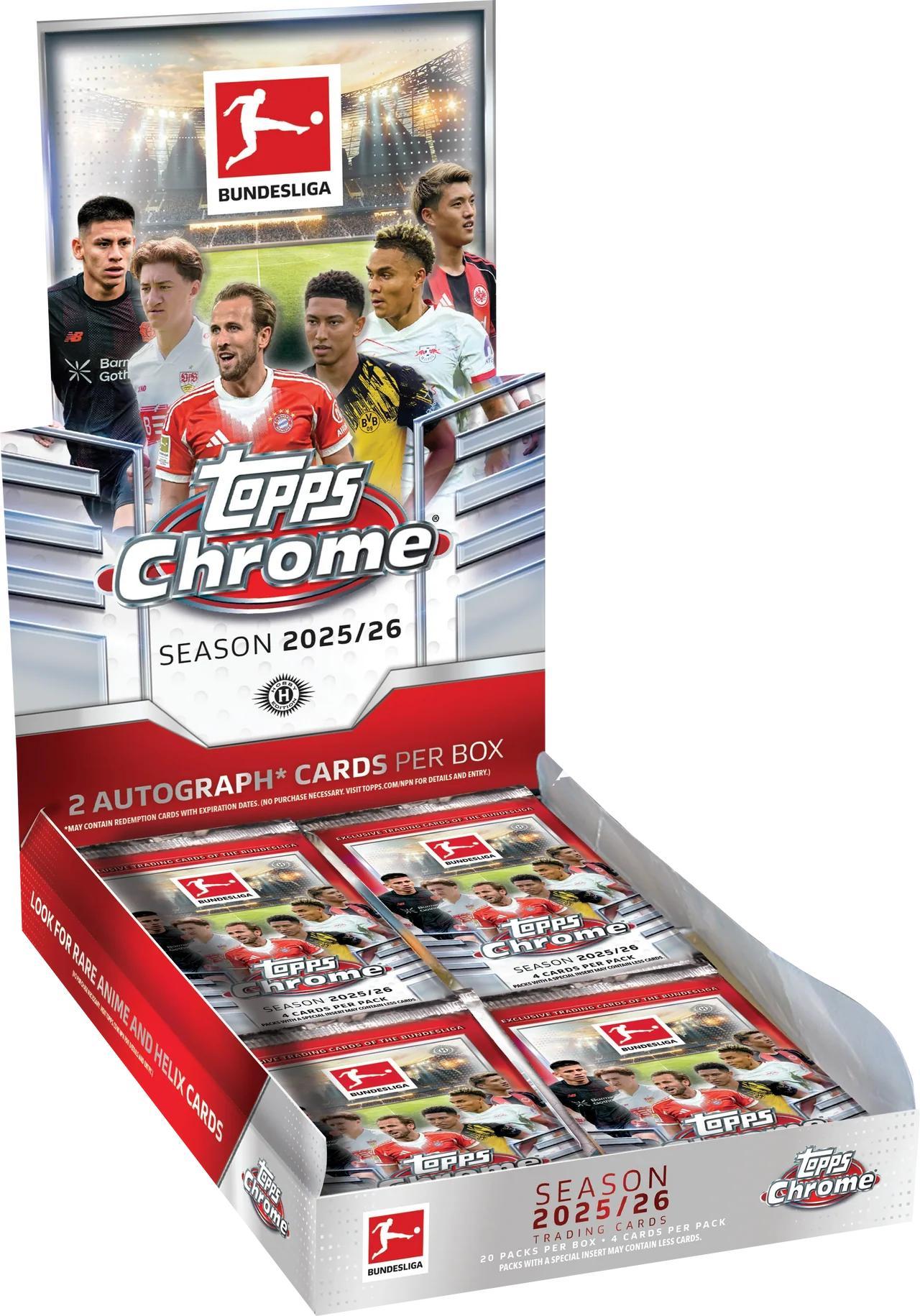 2025/26 Topps Chrome Bundesliga Fußball-Hobby
