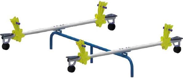 AEA Balancierwippe Kinderspielplatz Freizeitanlage Spielgelände Freizeitpark Outdoor JVM4069424134483