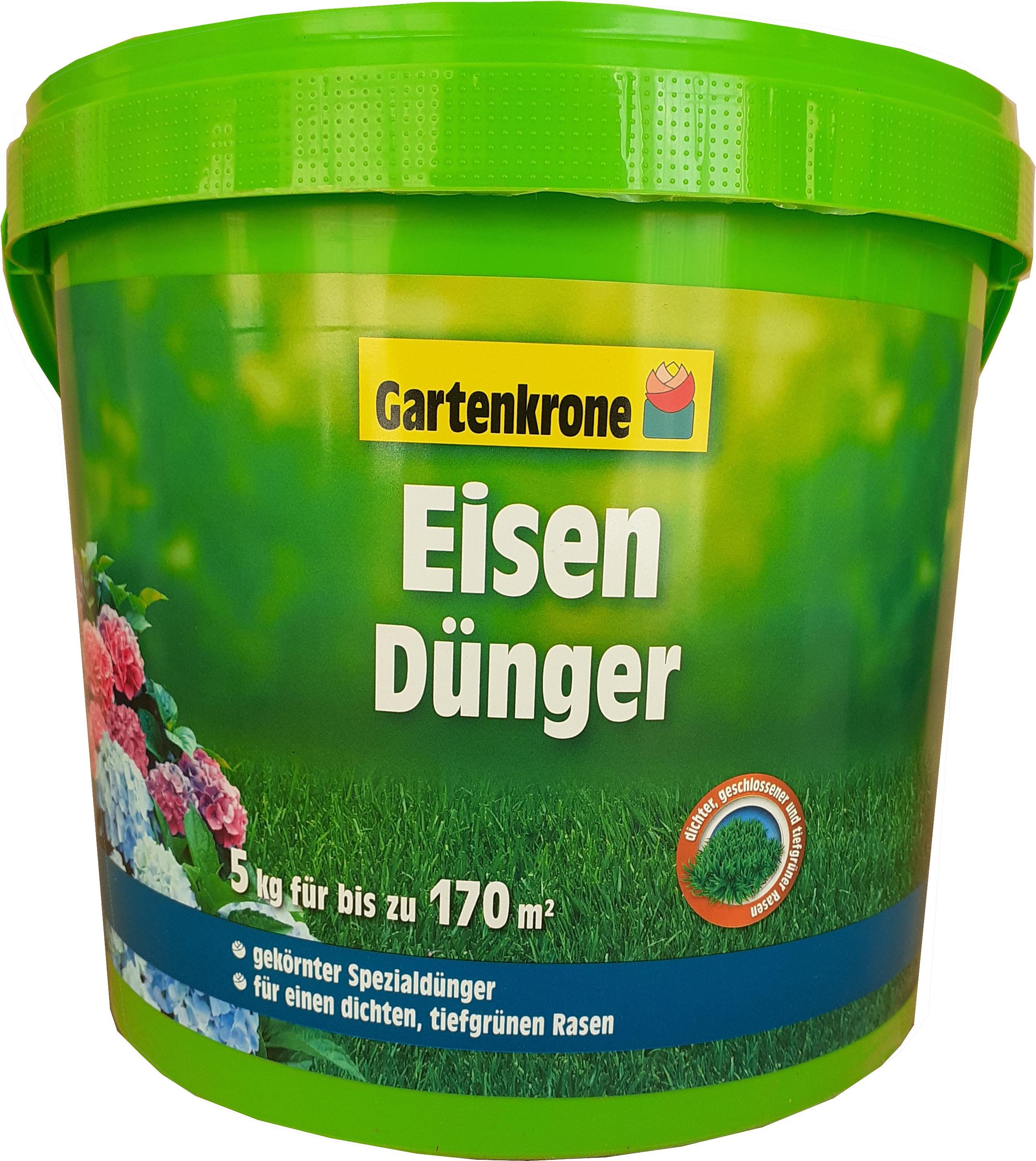 5Kg Gartenkrone Rasendünger Eisendünger GPI7642