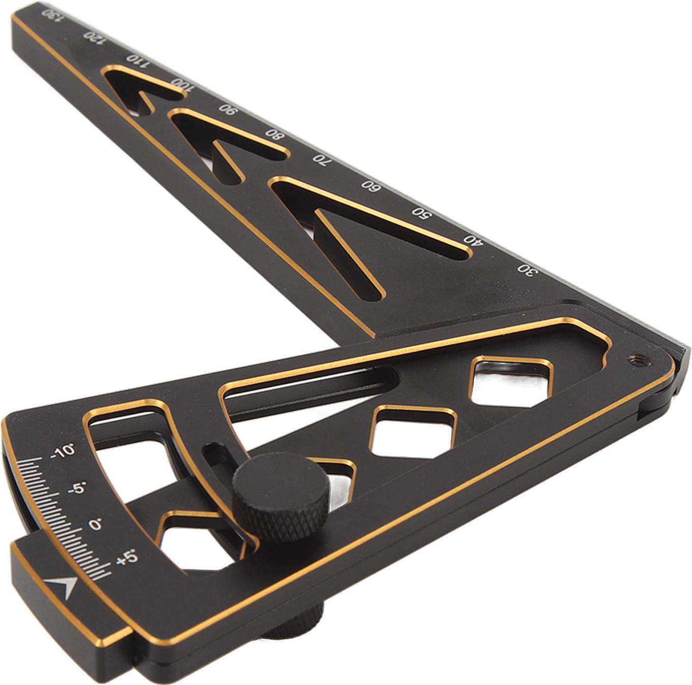 Gistuch RC -Auto geneigter Lineal Multifunktional Fahrhöhe Gauge Multi -Winkel -Messwerkzeug