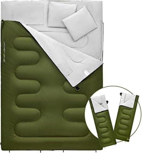 Famanu Schlafsack für zwei Personen - Zweipersonen-Schlafsack - Doppelschlafsack