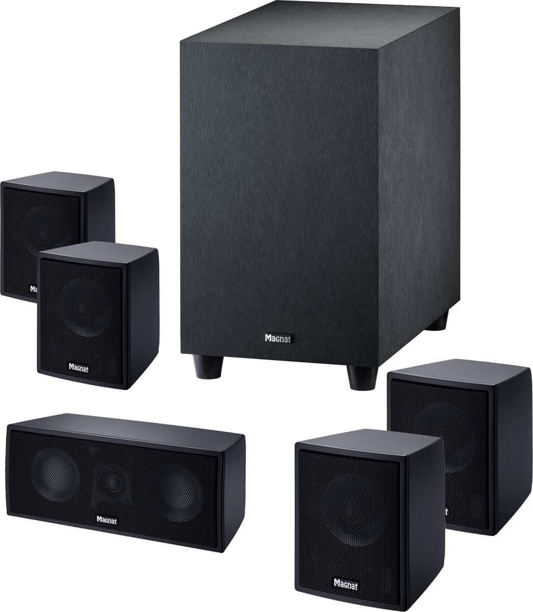 Magnat Cinemotion 510 Heimkinosystem mit aktivem Subwoofer, schwarz, Neu-Ware Cinemotion 510 Neu