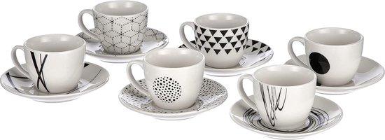 Famanu Espressotassen Set 6-teilig - Grafikdesign SHSHOP