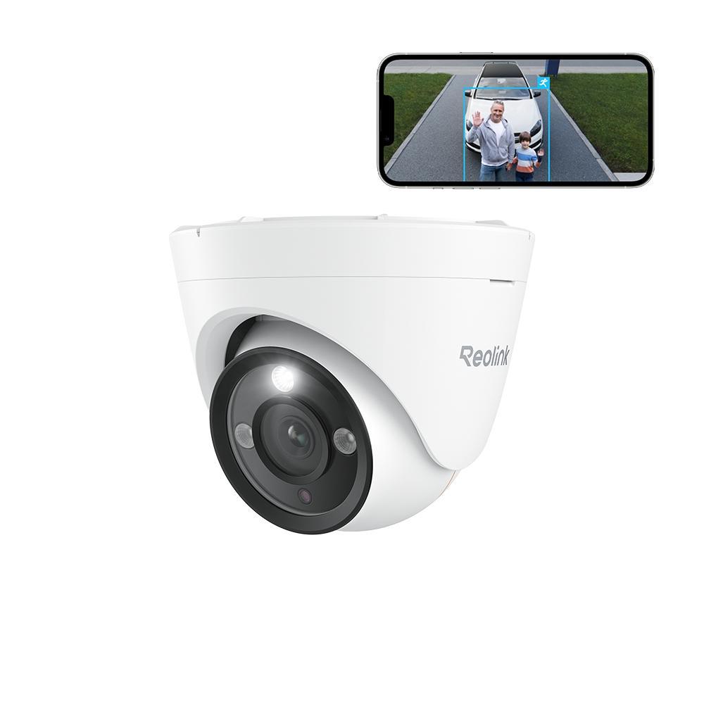 Sledovacia kamera Reolink 6K 12MP PoE, farebné nočné videnie s reflektorom, detekcia osôb/vozidiel/zvieracích miláčikov, obojsmerný zvuk, jednoduché nastavenie PoE