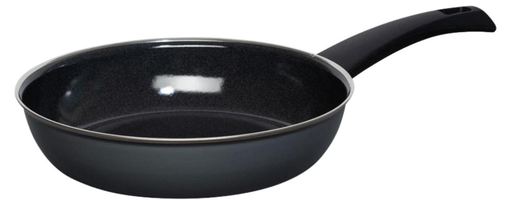 Riess Emaillepfanne Bratpfanne Pfanne 24cm Dark Grey 16-13835