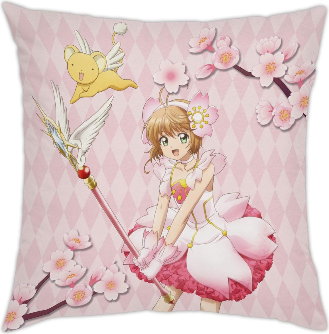 Sakami Merchandise Cardcaptor Sakura Clear Card Kissen Blooming Spring 35 x 35 cm 696