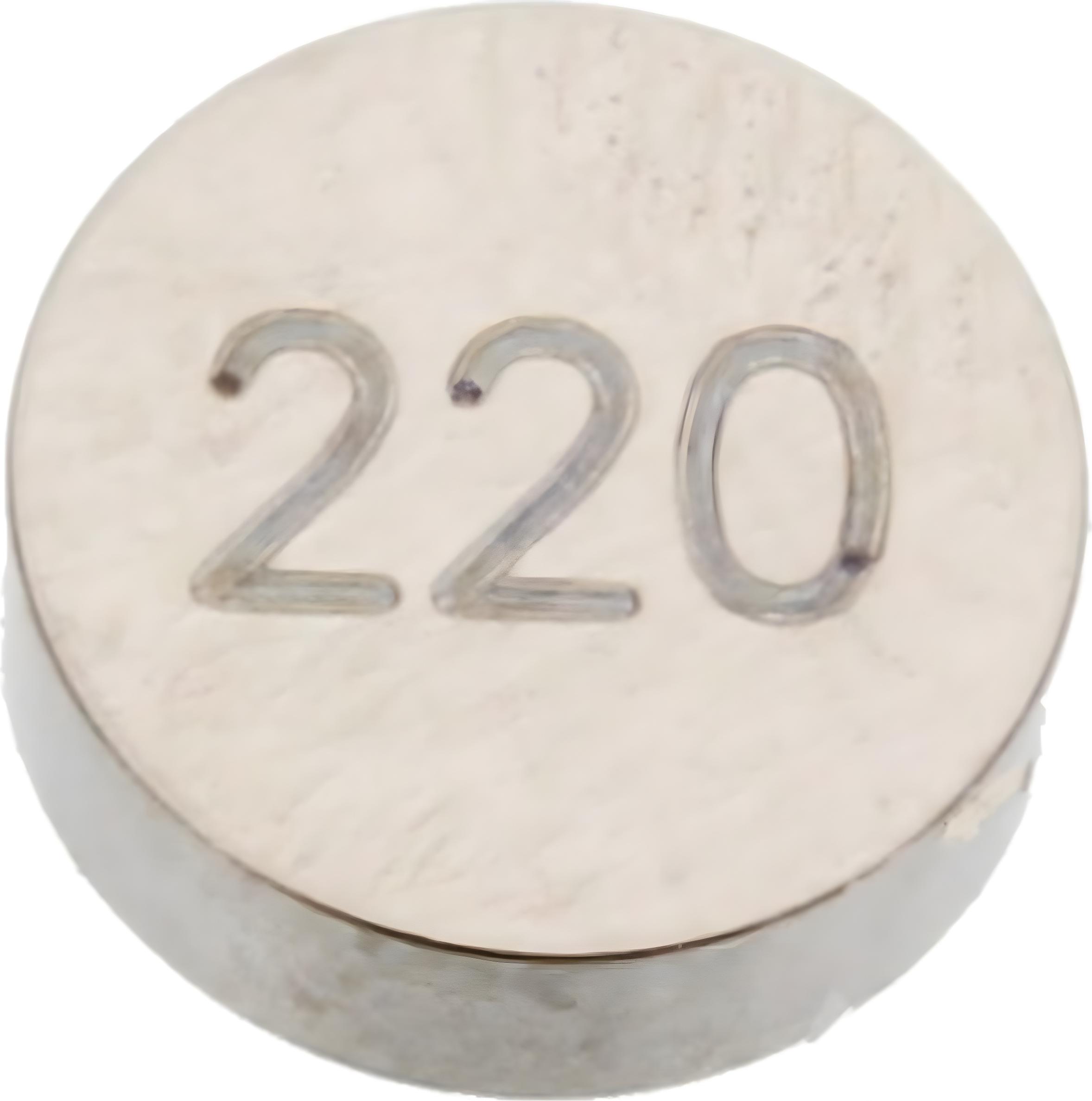 Ventil-Einstellplättchen JMP 7,5mm 2,20 für Suzuki GSX 12 FA F / GSF Bandit SA , Honda CBF A 50 / 125 / 150 / 250 / 300 / 320 / 321 / 400 / 450 / 500 / 510 / 530 / 600 / 630 / 636 / 650 / 660 / 675 / 689 / 700 / 750 / 765 / 779 / 800 / 847 747.08.74