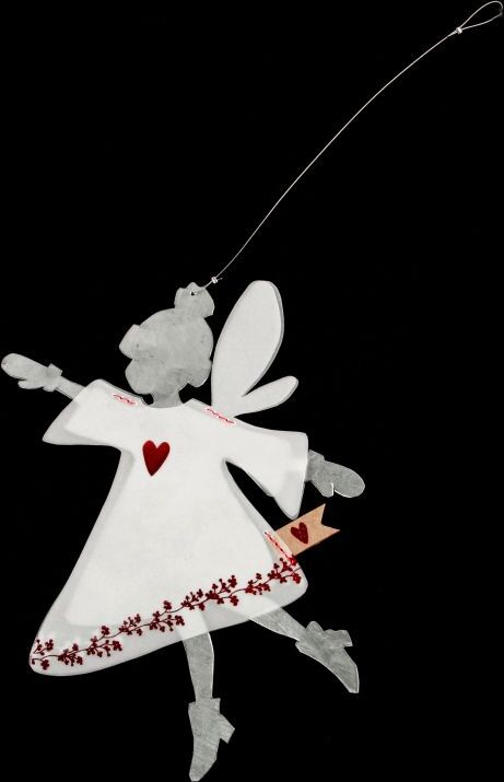 Good old Friends Winterfeen - Herz, rot 12583