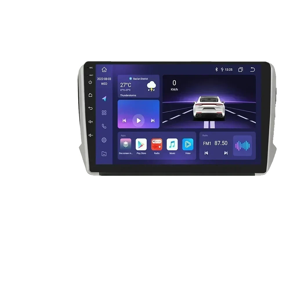 Autorádio, Multimediálny video prehrávač, GPS navigácia, Blau