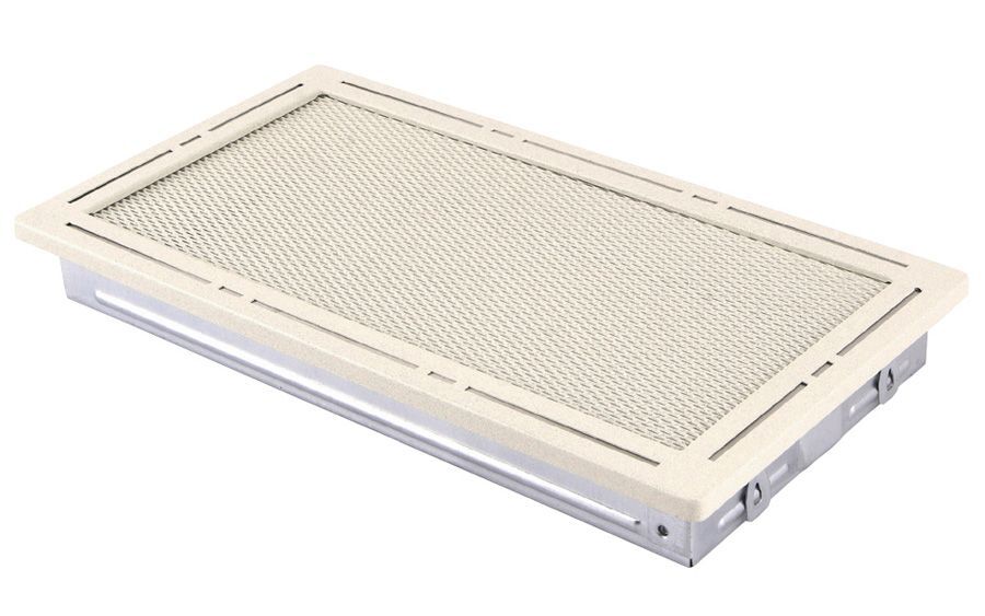 Krbový rošt 16x32 cm, PREMIUM TREND krémový brokát