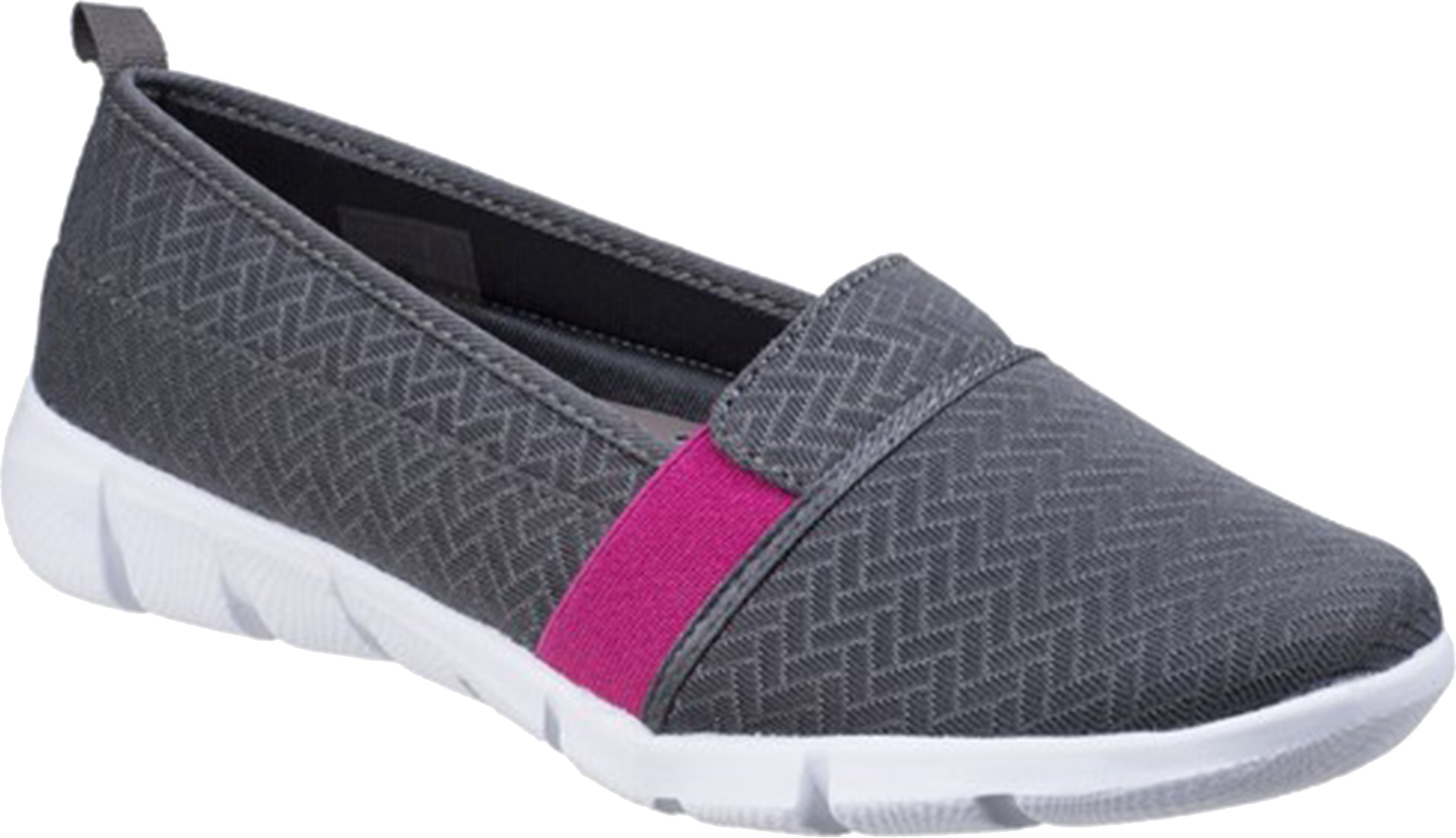 Fleet & Foster dámska plátenná letná obuv FS5102 (37 EU) (Grey)