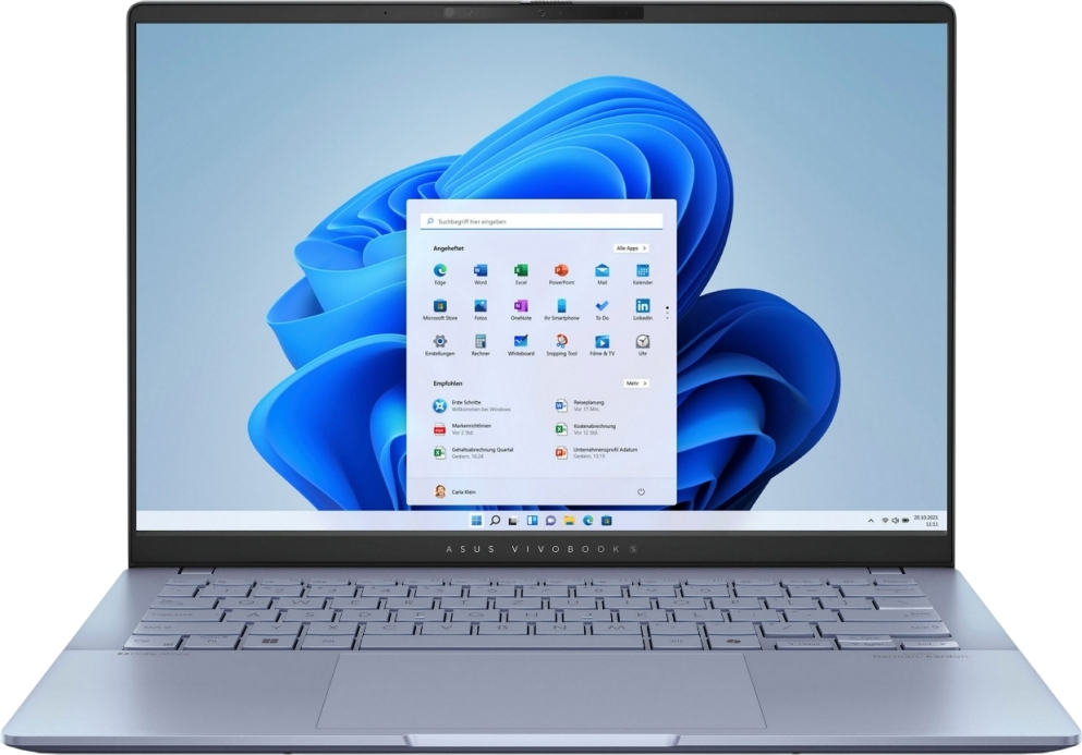 ASUS ZenBook S5506MA081/15.6"/16GB/1TB SSD/8B-Blue/FHD Cam ohne OS - 1.000 GB - 16 GB