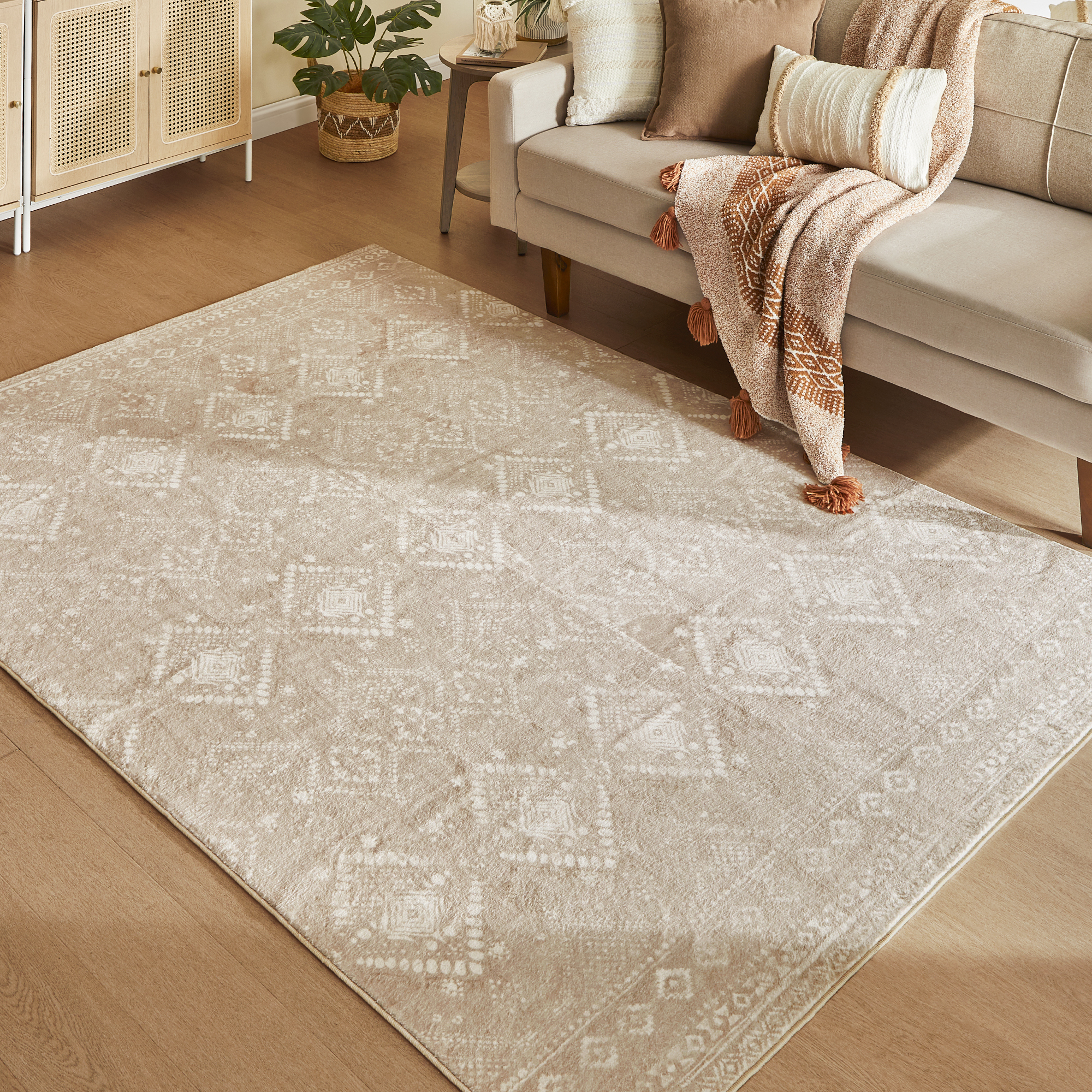 SONGMICS HOME Teppich, 160 x 230 cm, Wohnzimmerteppich