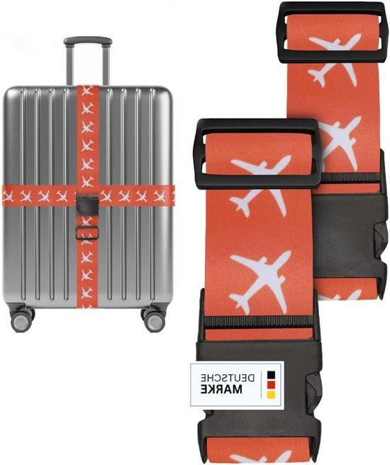 OEM Reisbagageband - 210 cm - Orangeschalige Kofferband 2026