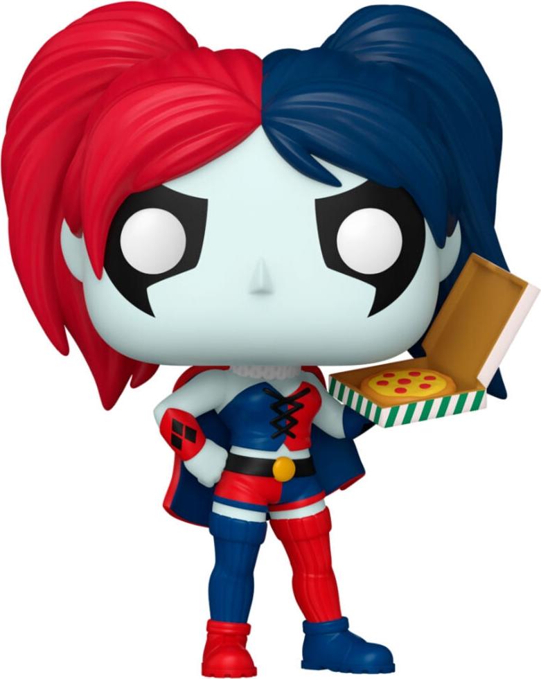Northix Harley Quinn Popfigur mit Pizza, DC Comics Sammlerstück