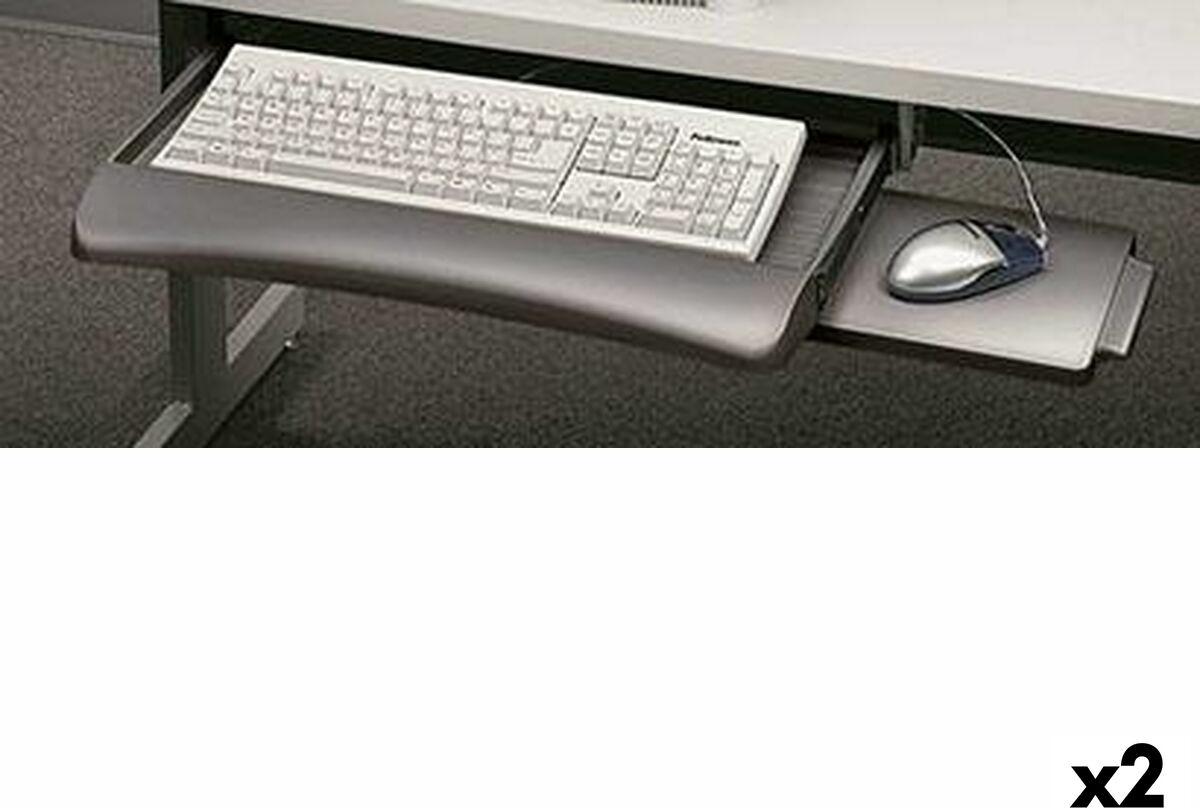 Tastatur Fellowes 93804 Graphit S8425758