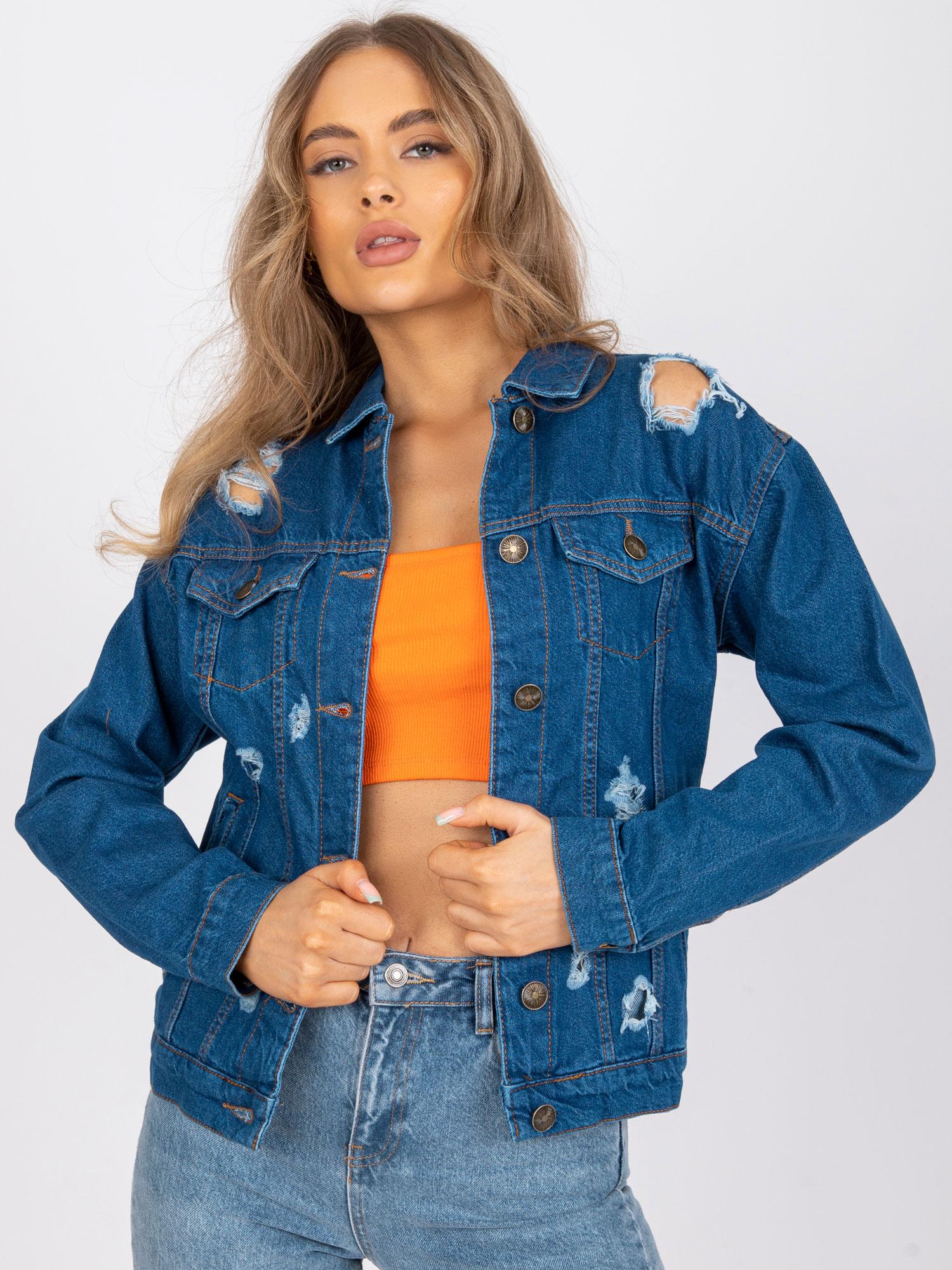 Rue Paris Übergangsjacke für Frauen Gervais Blau M 504928
