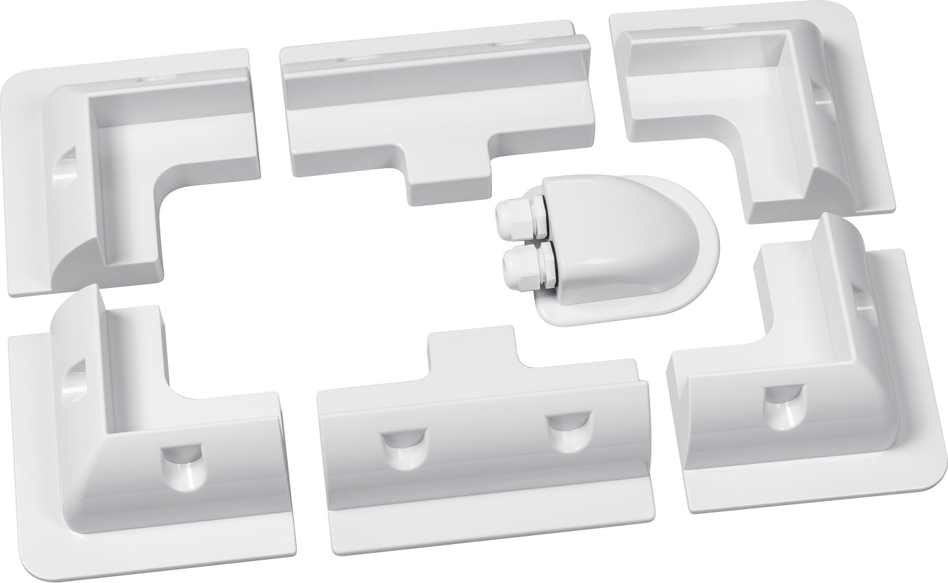 Avoltik 7er Set ABS Solarmodul Eck Halter Halterung verstellbar Dach Befestigung Montage avoltik-3335026