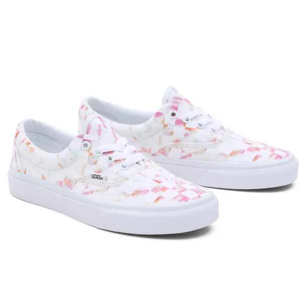 Dámske nízke tenisky Vans Vans Era AURA CHECKERBOARD WHITE biela farba šnurovanie kategória Fashion, veľkosť: 36 (22,5 cm)