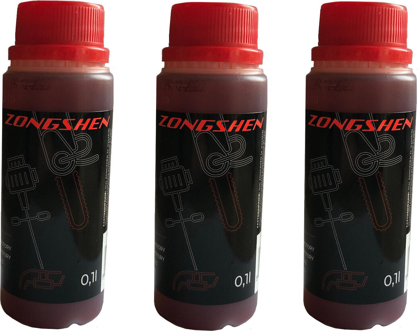 perfektGarten 300ml 2-Taktöl Motoröl Mischöl Zweitaktöl Mix ROT für Motorsäge Freischneider 1131 X 3