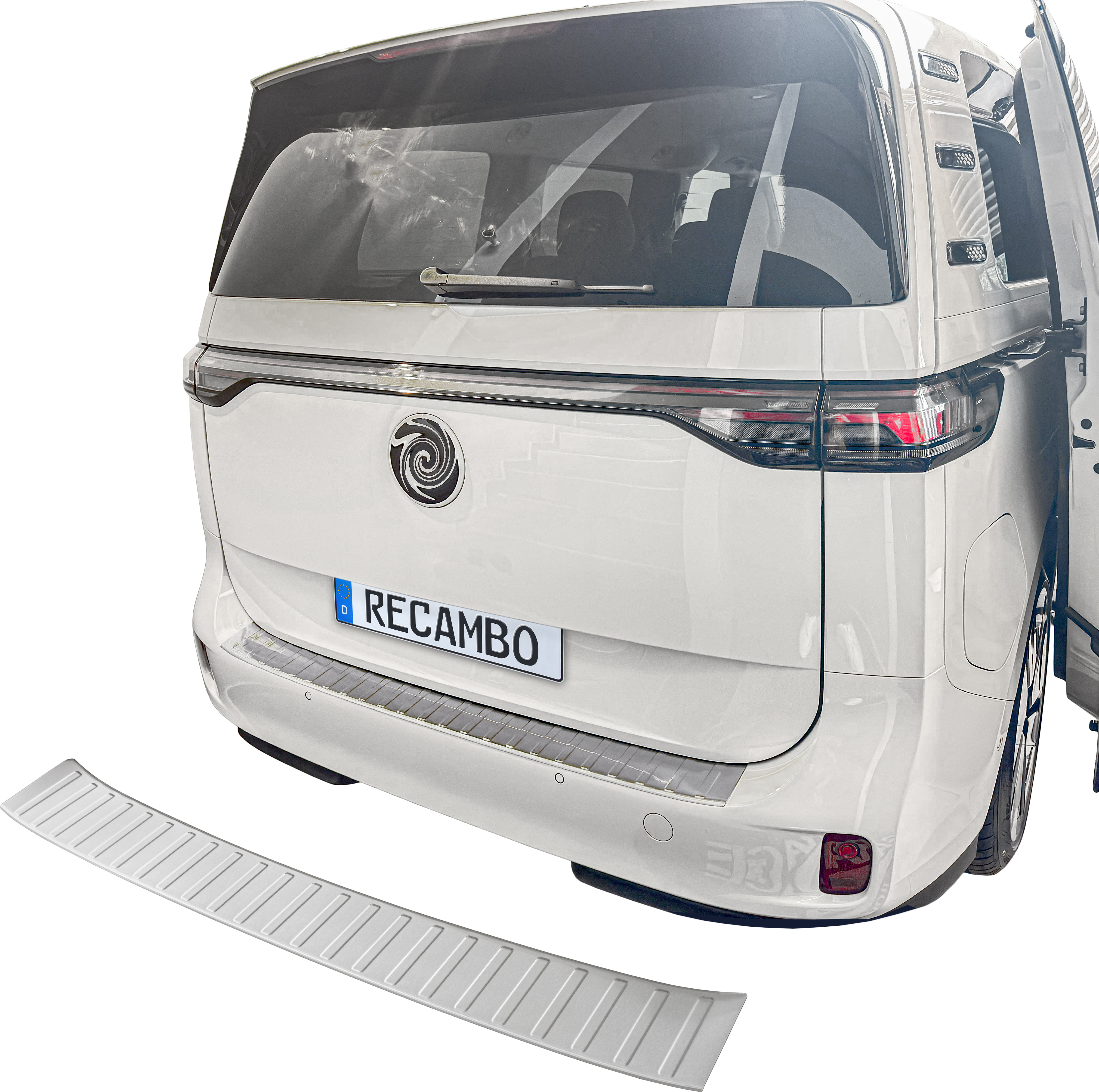 Ladekantenschutz Folie Ladekantenschutz-Folie Für VW Touran 2 (5T Ab 2015) – Transparenter Stoßstangenschutz Inkl. Premium-Rakel Ladekantenschutz Tiguan 2