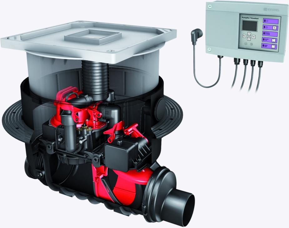 KESSEL 24125X Rückstaupumpanlage Pumpfix F
