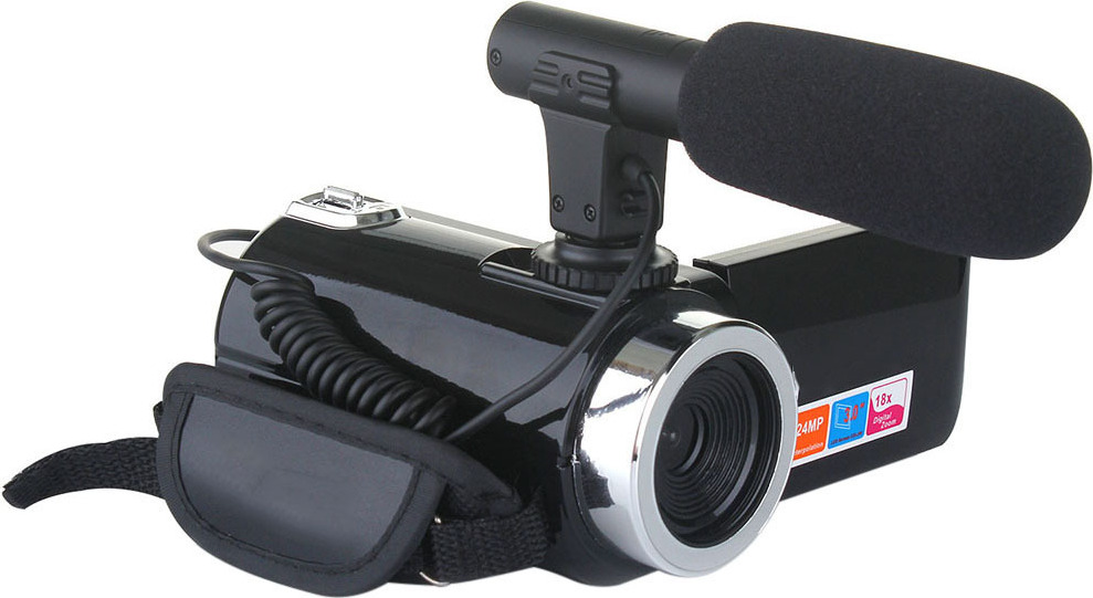 Cocosity Videokamera Camcorder,Full HD Vlogging Kamera