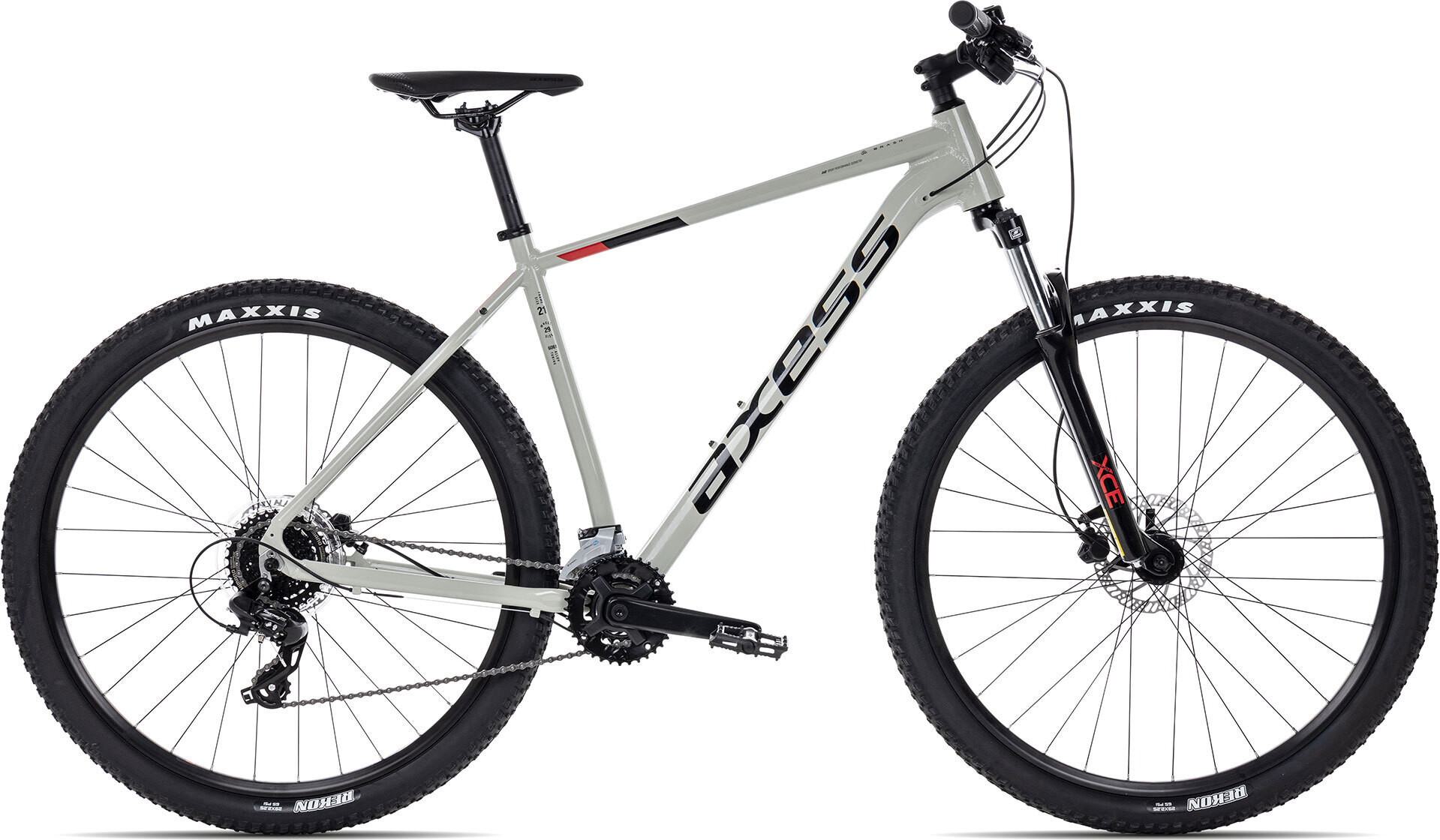 Axess BRASH MTB-Hardtail Herrenfahrrad 29 Zoll grey 58,42