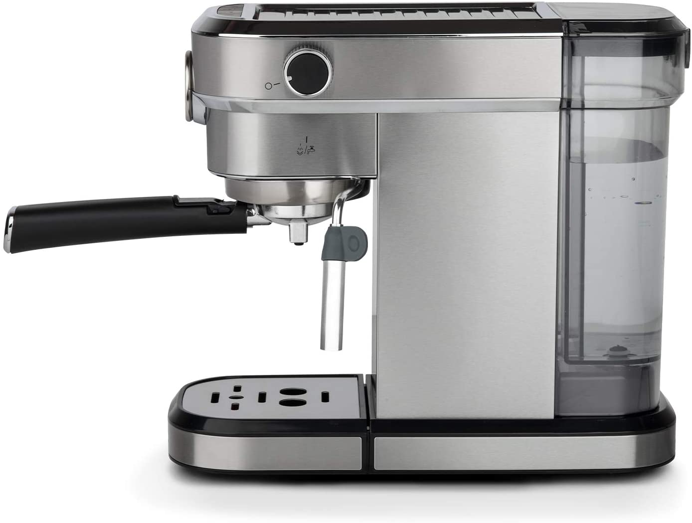 H.Koenig Espressoautomat EXP820 - 15 Bar Druck, 1,1L, eingebaute Barometerpumpe, Tassenwärmer