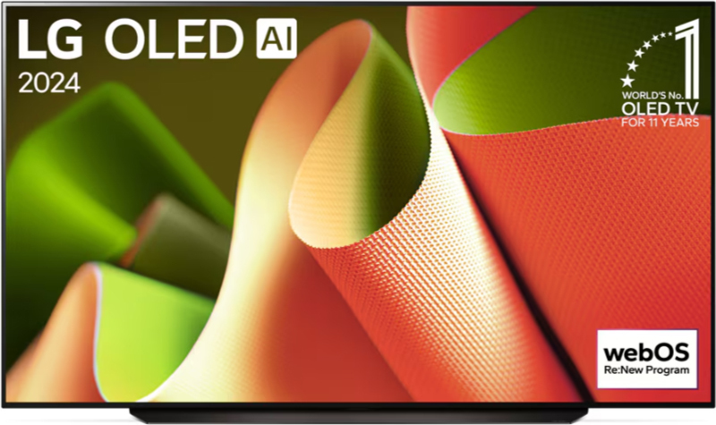 LG OLED83B49LA OLED TV (Flat, 83 Zoll / 210 cm, UHD 4K, SMART TV)