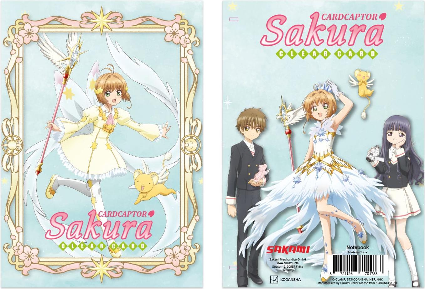 Sakami Merchandise Cardcaptor Sakura Clear Card Notizbuch 696