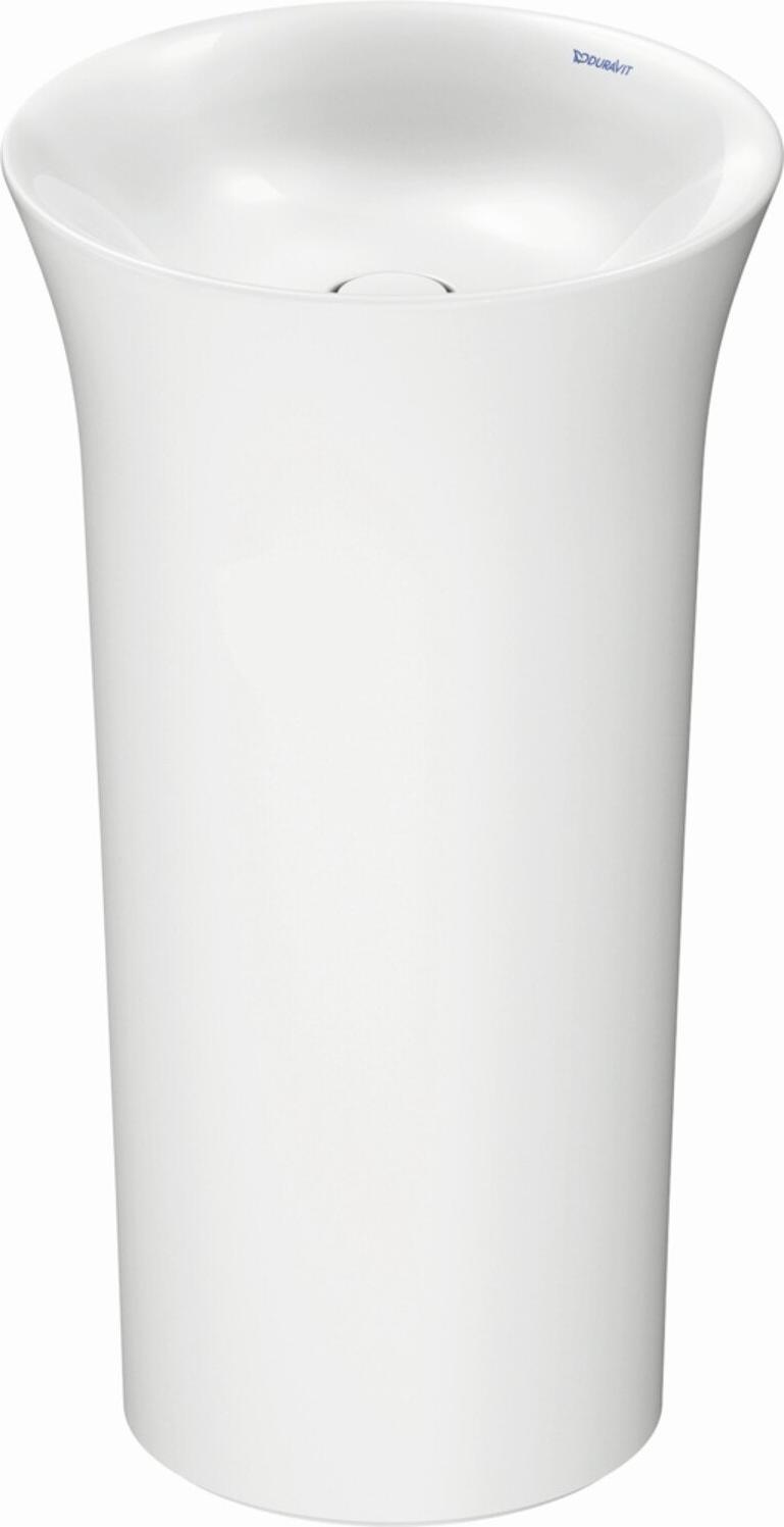 Duravit Aktiengesellschaft Duravit Waschtisch WHITE TULIP d= 50cm freist o ÜL o HLB weiß WG 6001012506