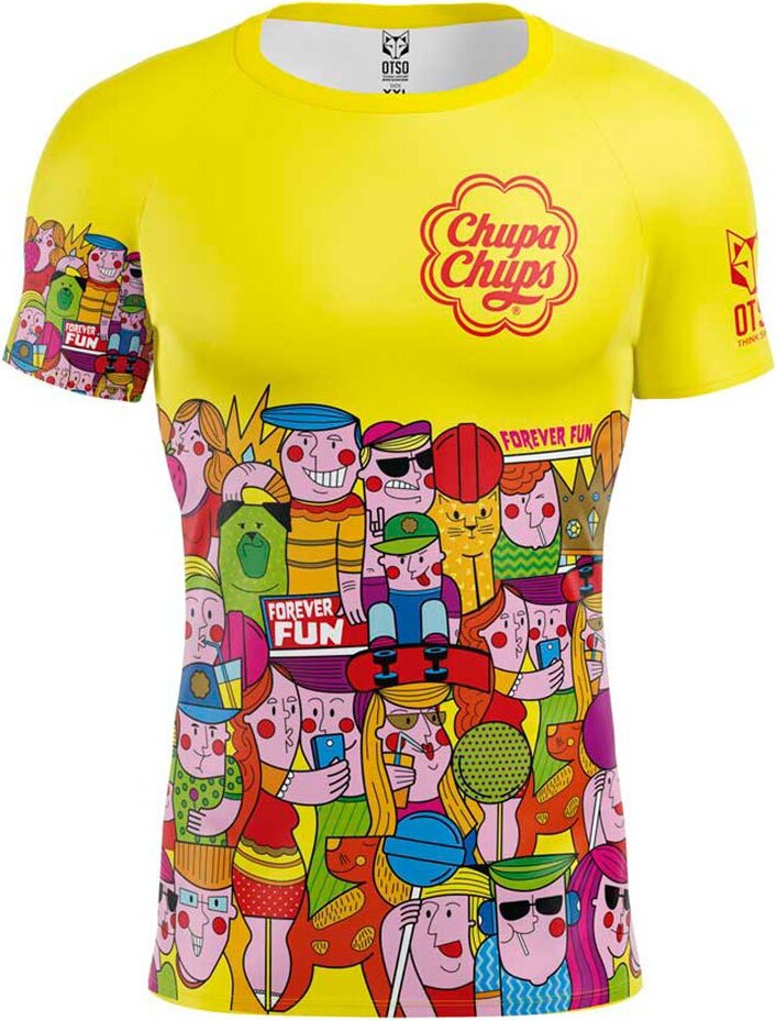 Otso Chupa Chups Forever Fun Kurzarm-t-shirt Mehrfarbig L Mann Mehrfarbig L SSS-CHFFUN21-ML