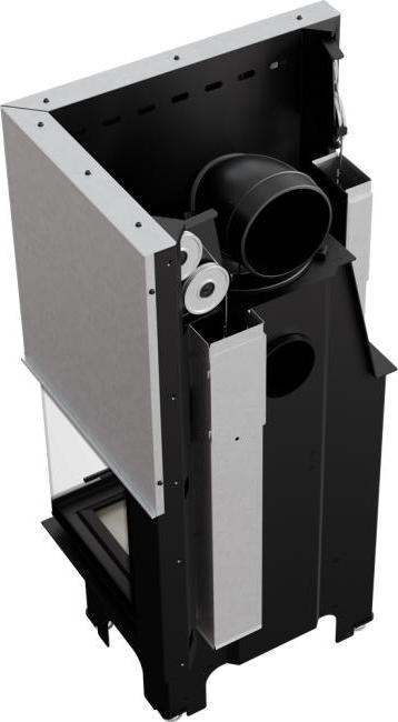 Inteligentný oceľový krb KRATKI VNP 610/430 9 kW Ø 200 Lift-up MSK