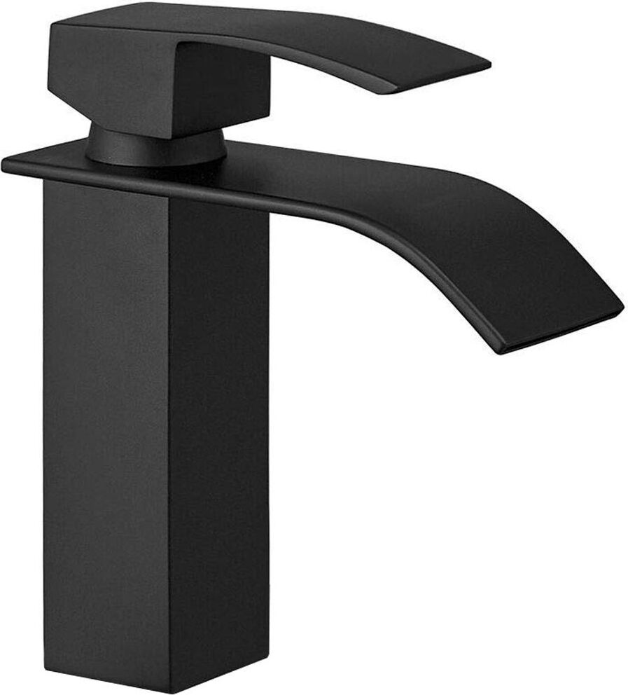 Badezimmer REA REA Waschbeckenarmatur FALCON Schwarz 18 REA-B0253