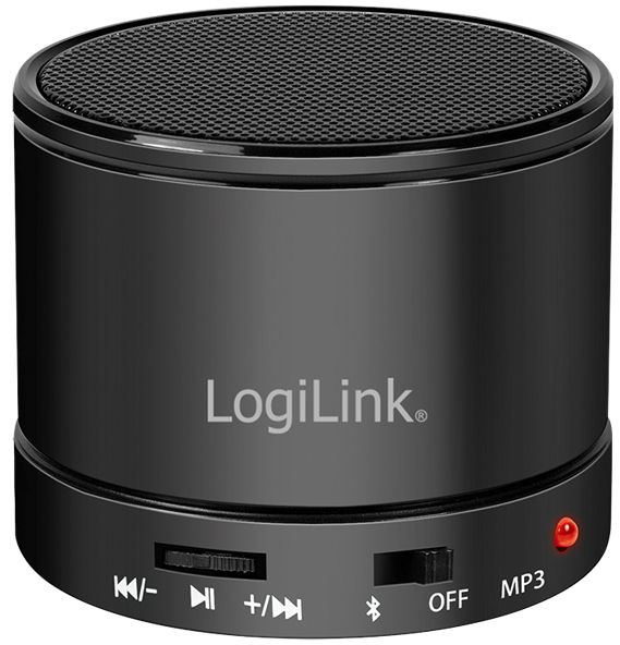 Reproduktor LogiLink Bluetooth s MP3 prehrávačom a FM rádiom čierny
