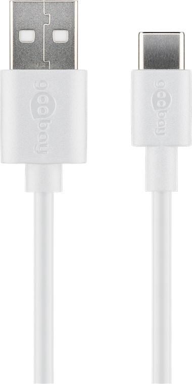 Cavo Dati Motorola Cavo USB-C Di Ricarica E Sincronizzazione Per Motorola Moto Z, Z4, Z2 Play, Z3 - Nero, 1 Metro Cavo Usb A Usb C