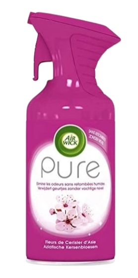 3 X Air Wick Pure Cherry Blossom Deodorante Auto Freshmatic, Ricariche 250 Ml, Neutralizza Odori