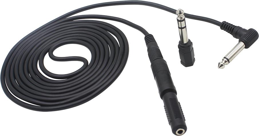 Cocosity ZJchao Gitarrenkabel, Gitarrenkabelgitarrenverst?rker -Kabel -Gitarren Gitarren Audiokabel mit 3 Adaptern fr E Gitarre und Musikinstrumente