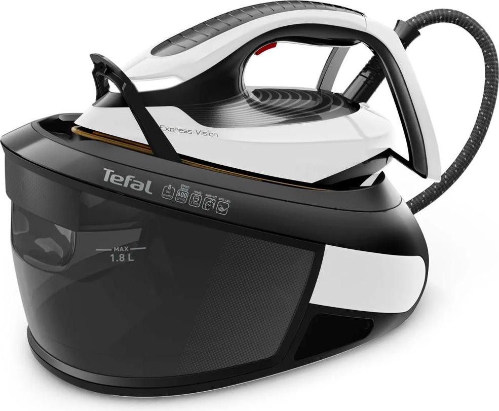 tefal sv8156 express power bügelstation schwarz-weiß