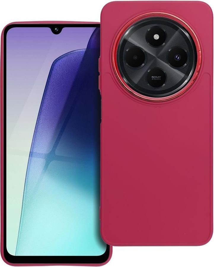 Puzdro na mobilný telefón FRAME vhodné pre XIAOMI Redmi 14C magenta