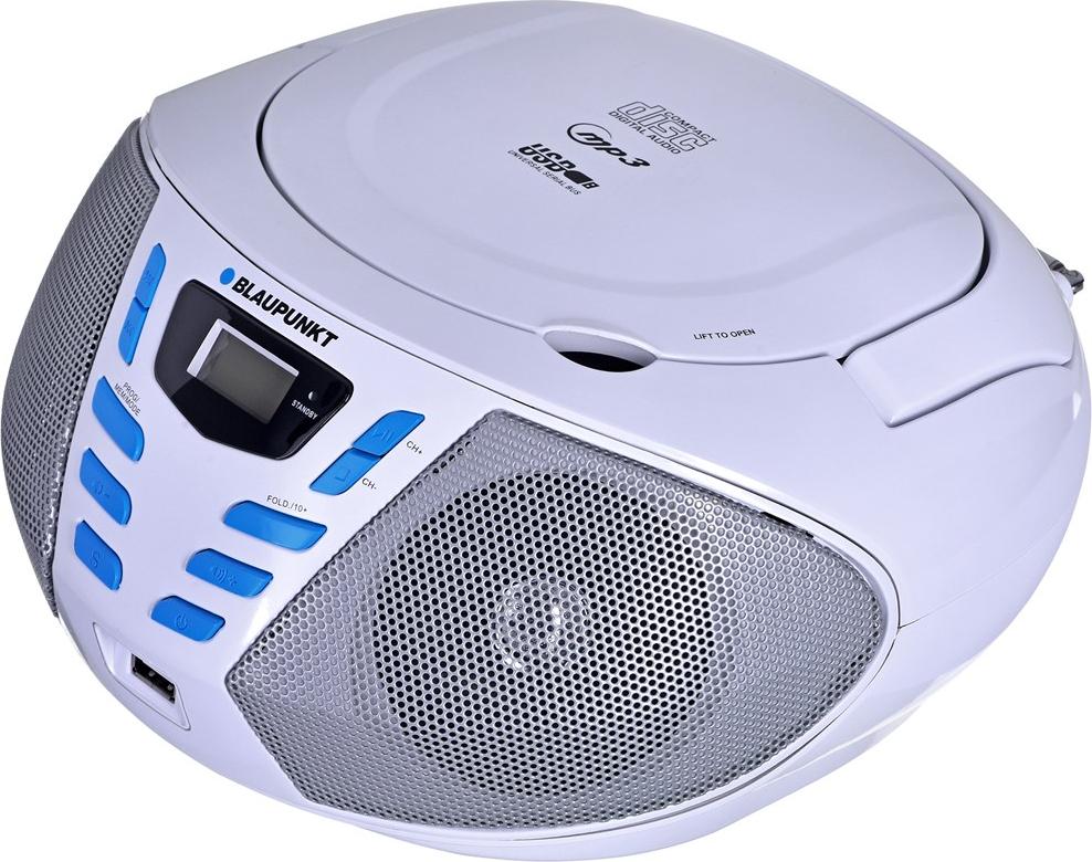 Blaupunkt BB7-WH, Digital, FM, Spieler, CD, Abspielen/Pause, Stopp, Oben