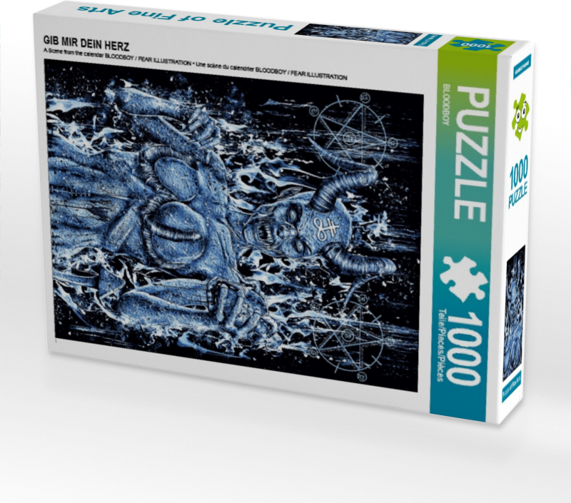 Calvendo GIB MIR DEIN HERZ 1000 Teile Puzzle hoch 480x640mm, CALVENDO; 7352910