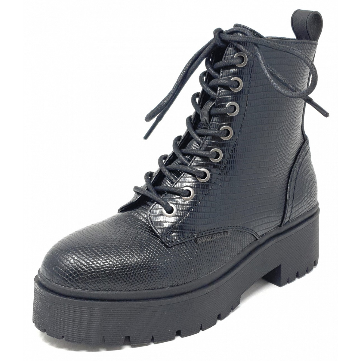Bullboxer Bullboxer Damen Schnürstiefelette in Schwarz, Größe 36 129500FGS_BKRPTD70