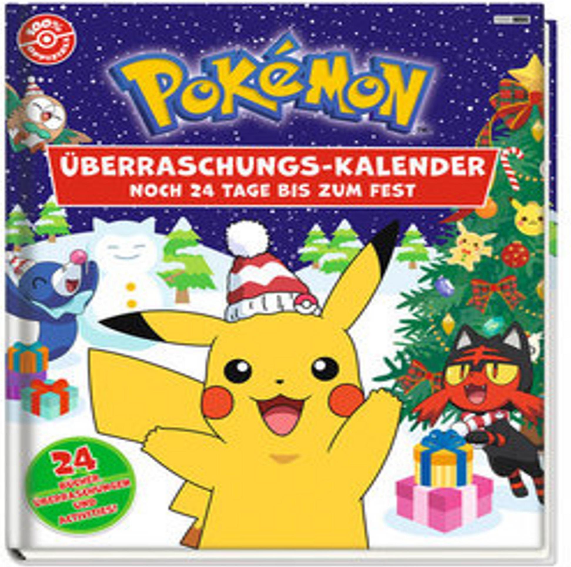 Panini Pokémon: Überraschungskalender: Noch 24 Tage bis zum Fest 26495960_9783833243523