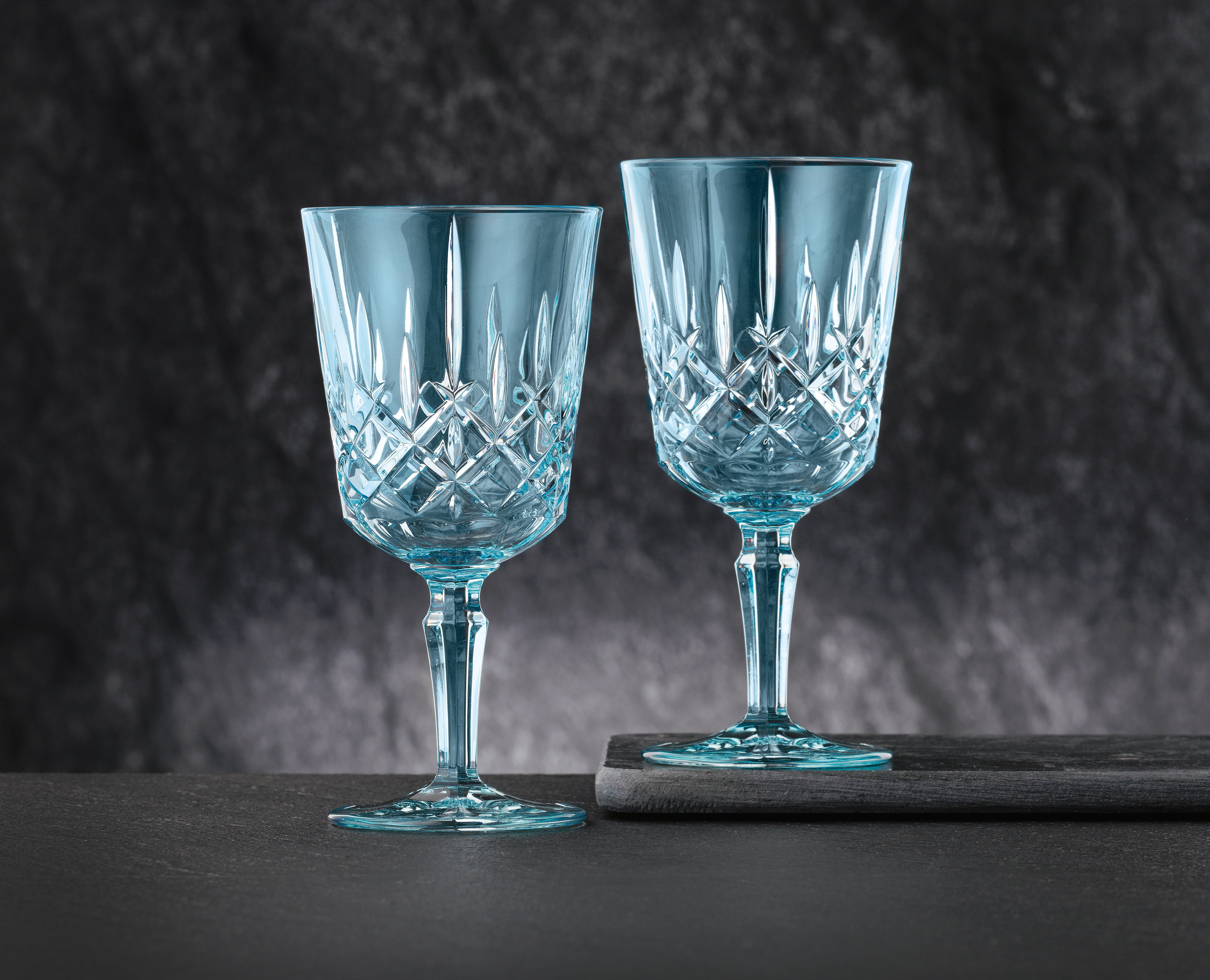 Nachtmann Noblesse, Weingläser-Set, Becherglas, Glas, Blau, 18,8 cm, 9 cm 105219