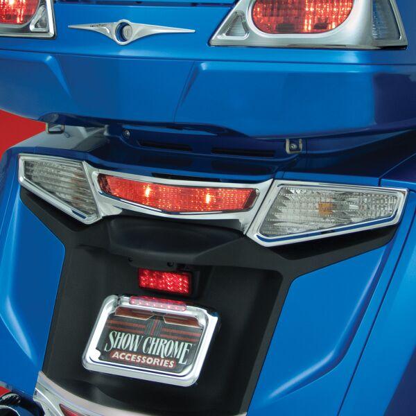 SHOW CHROME Taillight Lens Trim Gl18