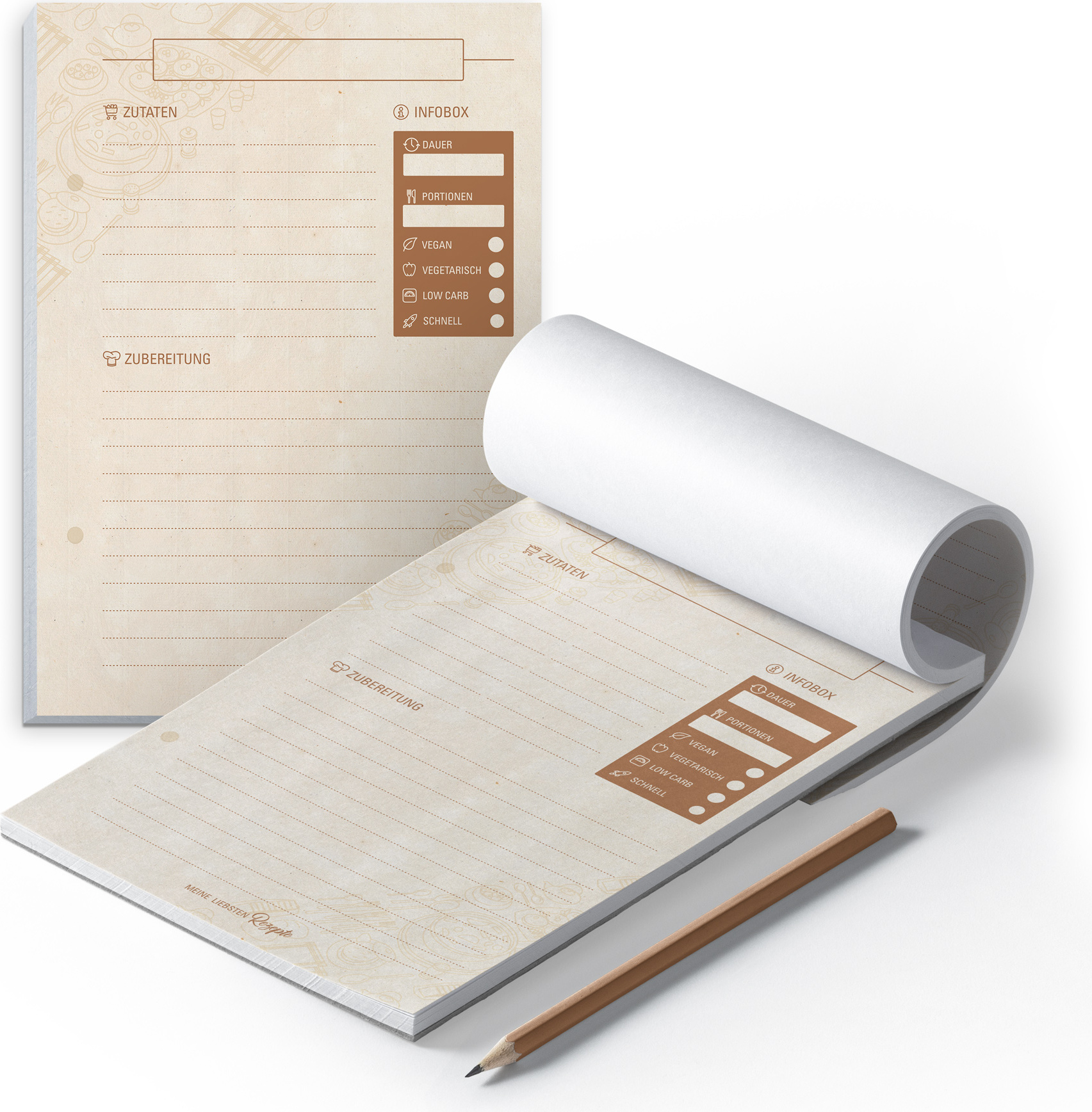 itenga Rezeptblock "Meine liebsten Rezepte" Kaufland.de